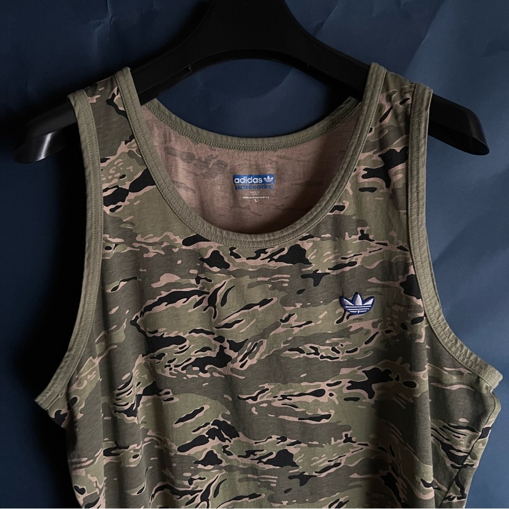 Adidas Large Camouflage Tank